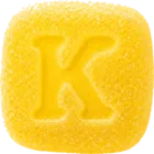 Keen lemon allulose-coated gummy