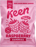 Keen Raspberry Gummies pouch