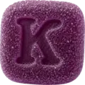 Keen grape gummy