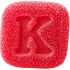 Keen raspberry gummy